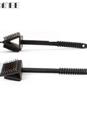 Multifuction Non-stick Copper Wire BBQ Grill Brush Long Hand