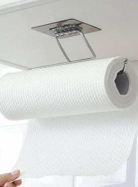 Self-adhesive Paper Holder Hanging Tissue Holder Bathroom To