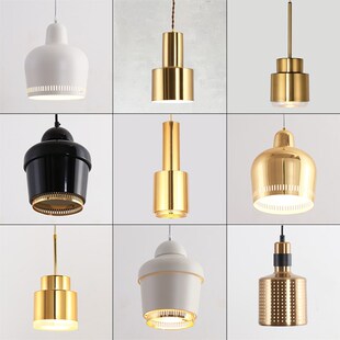 Luces colgantes De campana De Alvar Aalto finlandés De Arte