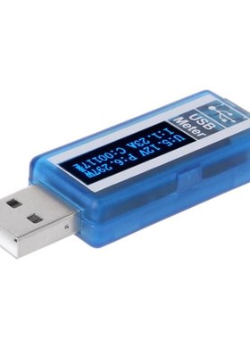 USB OLED Tester Voltmeter Ammeter Power Capacity Meter Volta