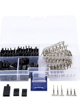 30 Sets Servo Plug Male Female Connector  Crimp Pin Kit wit