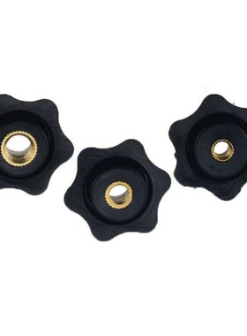 6PCS Six Star Type Through Hole M5 M6 M8 Plum Bakelite Hand