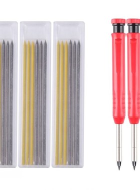 2/3pcs Carpenter Pencil Construction Pencils with 24/18Pcs R