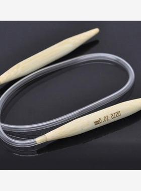 New 1PC 40cm (Total Length) Bamboo Sewing Needles Circular K