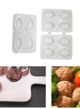 4 Grid Meatloaf Mold Minced Meat Processor Stuffed Manual Mo