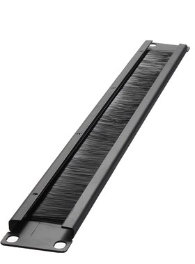 NEW 1 19 Inch Rack Mount IT Network Cabinet Brush Panel Bar