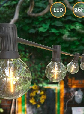 25FT Led string lights fairy wedding string light LED Globe