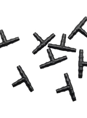 3-way Connectors Irrigation System 1/4 Inch Barb Tee Water H