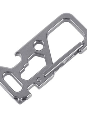 Keychain Multitool Emergency Survival Bottle Opener Wrench S