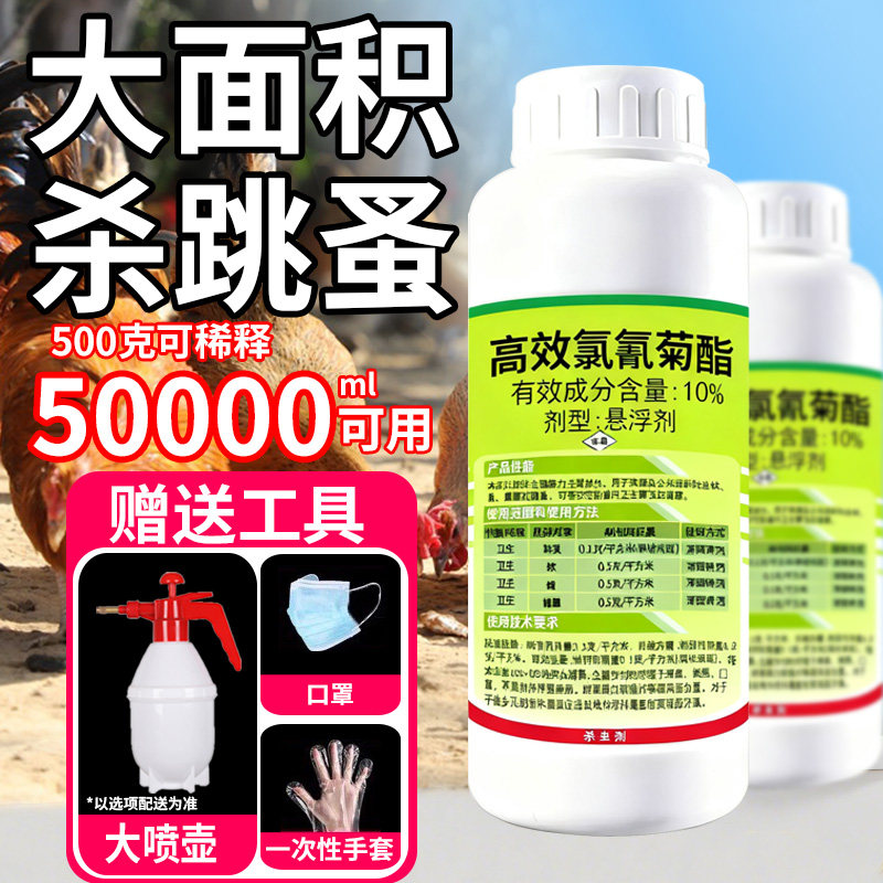 约3000平方灭跳蚤药养殖场大面积