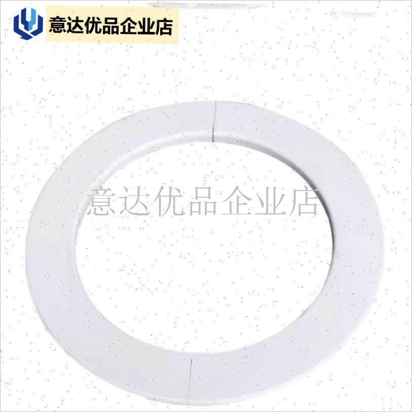 油烟机管道装饰堵盖遮丑防风z玻璃孔烟管排烟管燃气密封圈酒店,