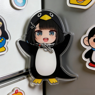 企鹅管理员咕咕嘎嘎手办玩具方舟终末地游戏周边模型收藏道具摆件