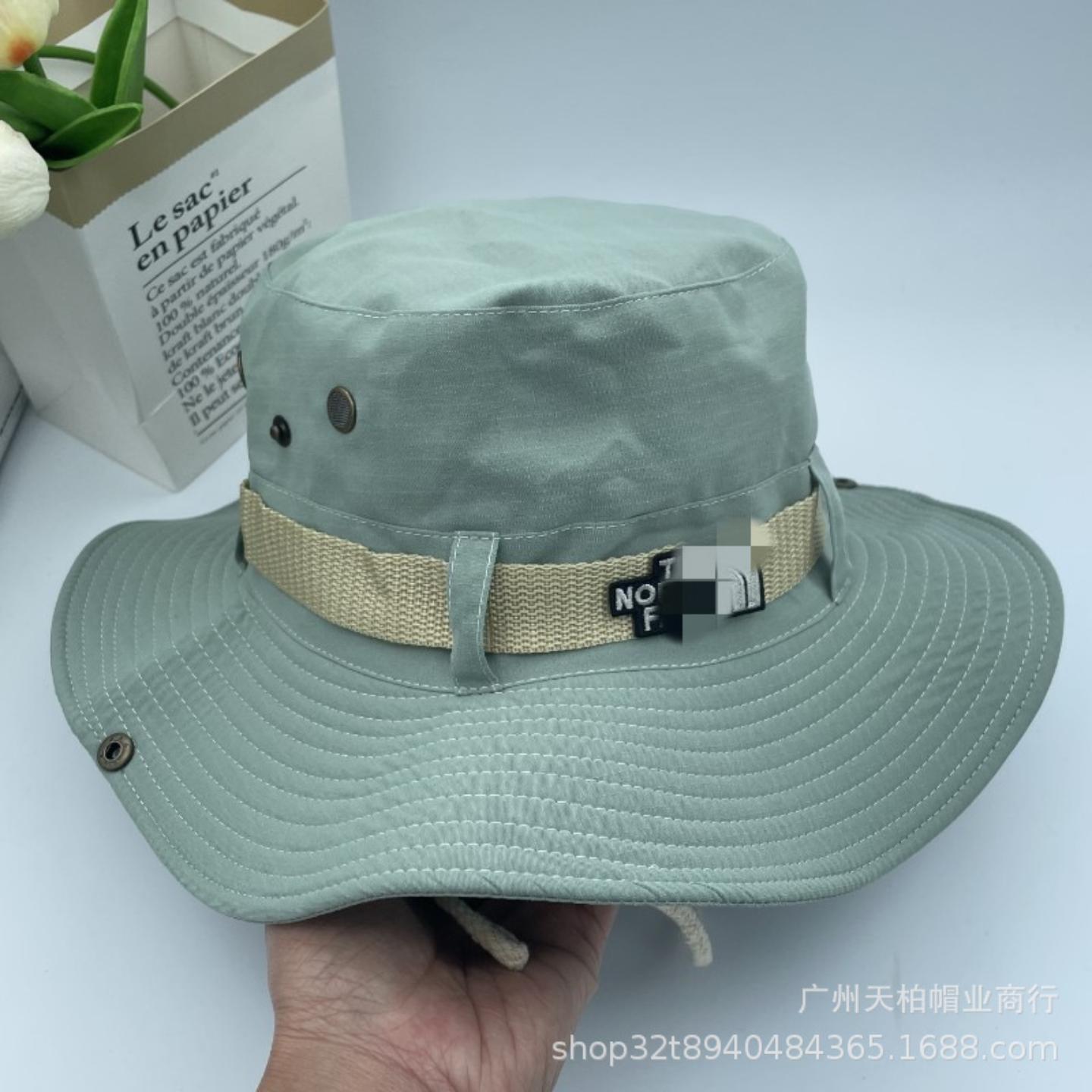 现货户外渔夫帽潮牌嘻哈牛仔遮阳