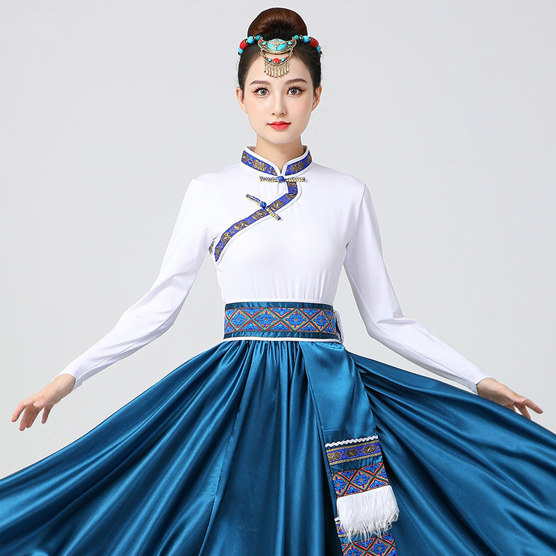藏族舞蹈服半身裙广场舞