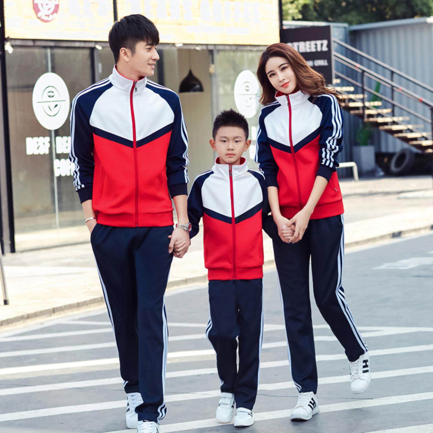 新款春秋季中小学生校服套装含与