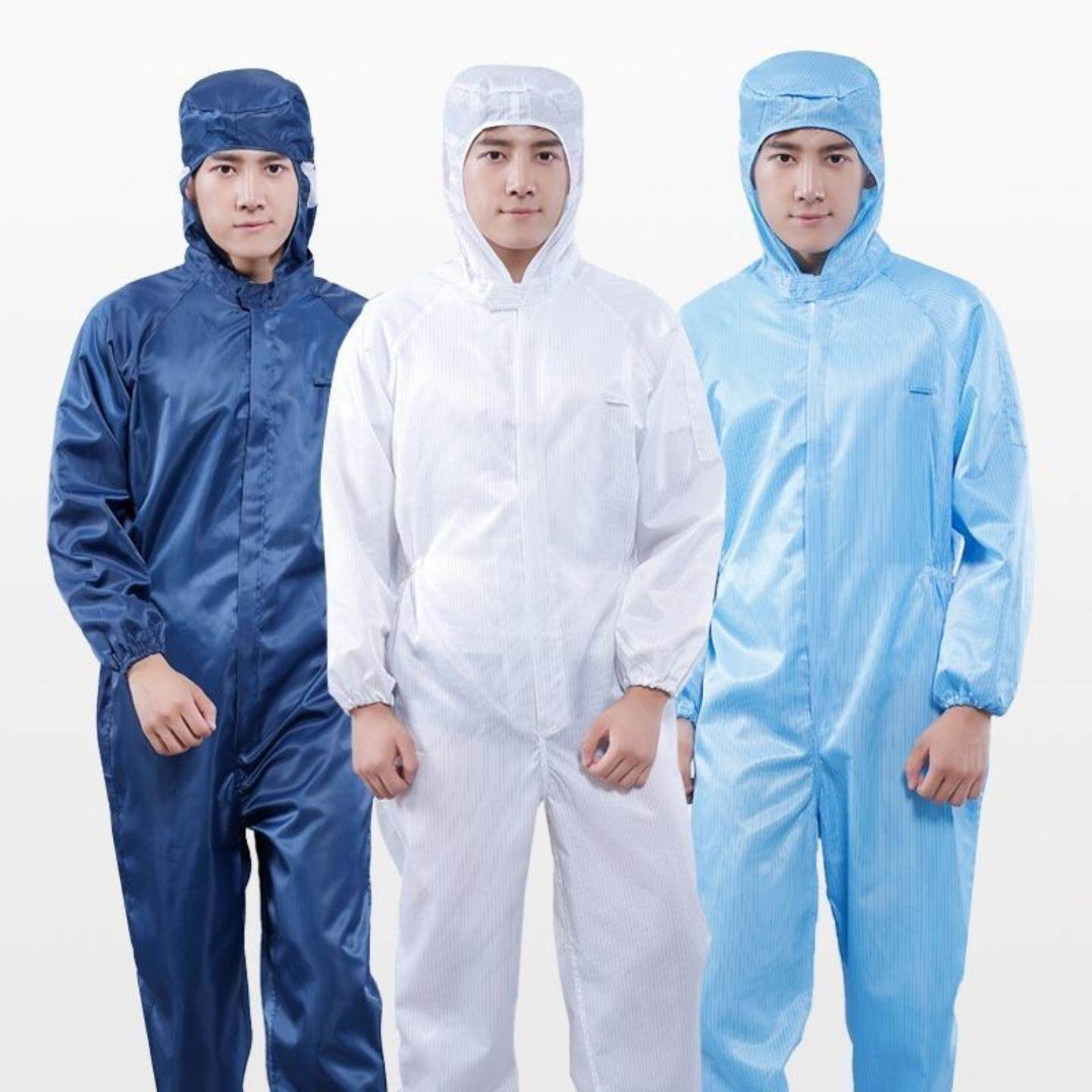 防尘连帽连体防护服|防静电喷漆