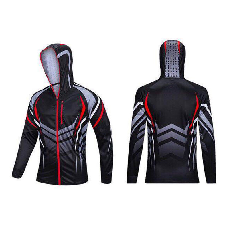 钓鱼服定制印战队logo文字名字垂钓服上衣钓鱼防晒服路亚服海钓服