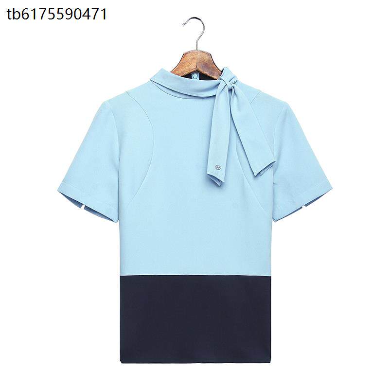 2021新款北京现代4s店衬衫工作服销售女士长短袖衬衣职业工装秋季