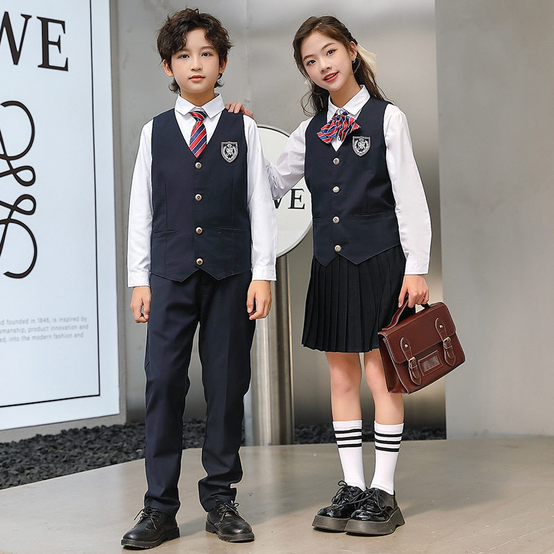 中小学生儿童表演服毕业季合唱服