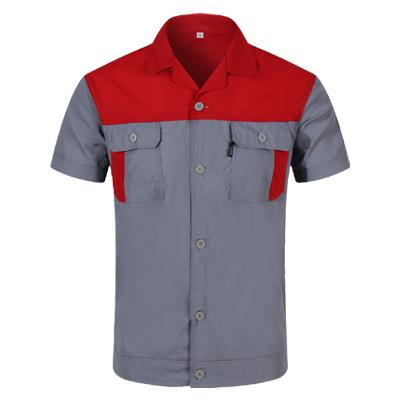 夏季工装短袖T恤劳保衣服