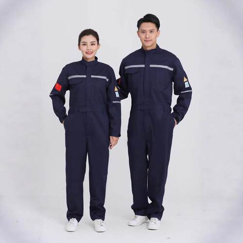防酸碱防静电网格工装连体服｜