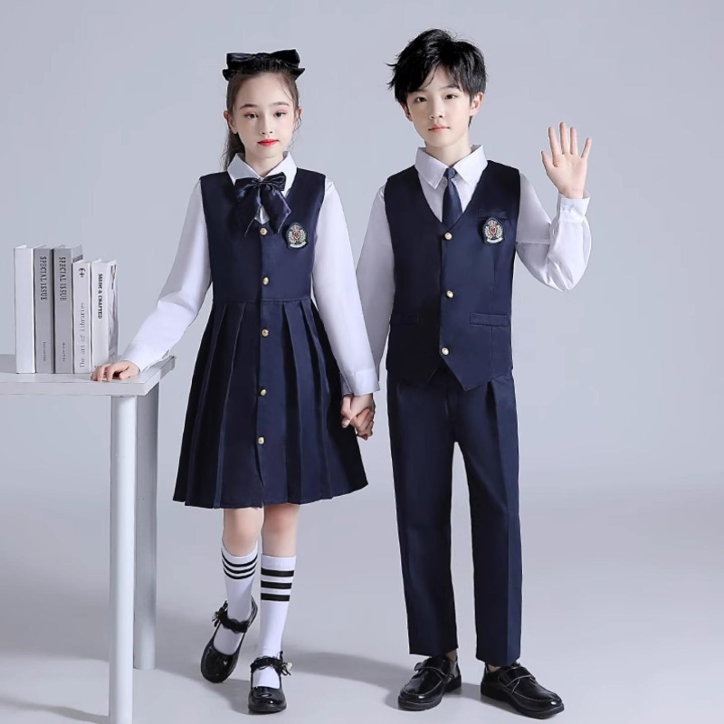 儿童演出服中小学生朗诵服装