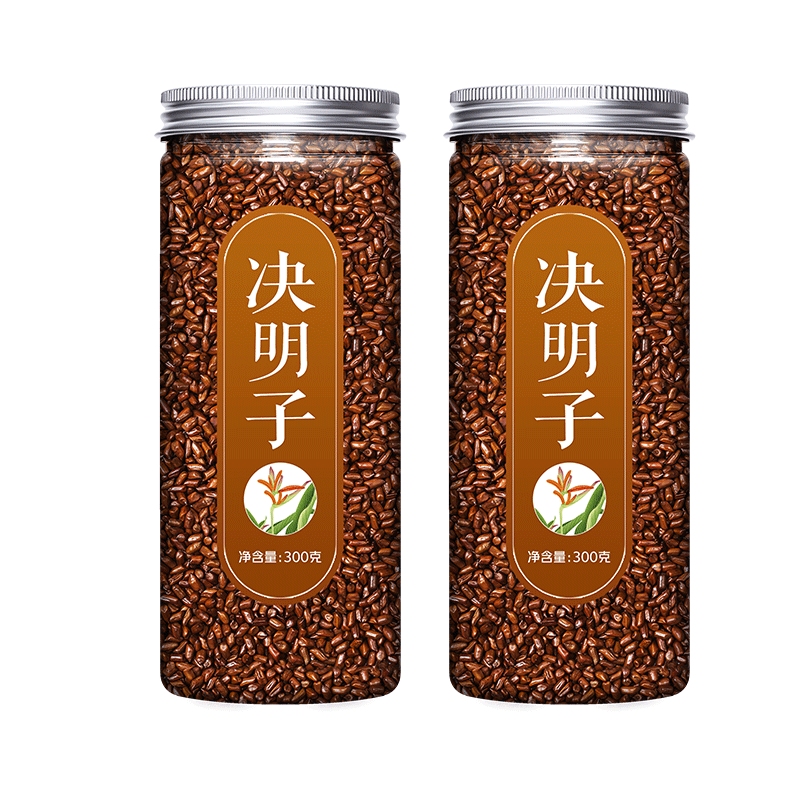 决明子茶炒熟的决明子泡茶饮品搭