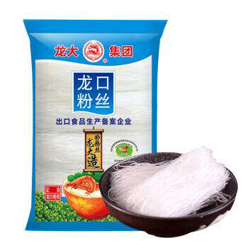 LONGDA龙口粉丝龙大食品凉拌火锅粉400g地理标志保护产品