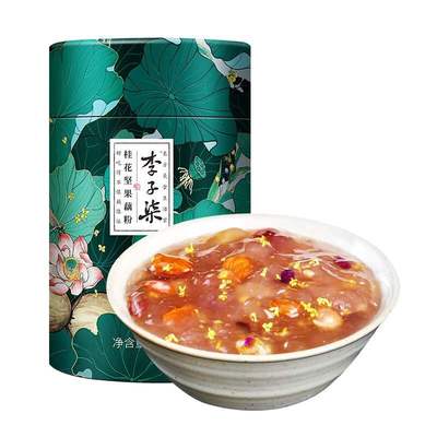 李子柒桂花坚果藕粉350g/罐营养早餐羹方便速食冲饮代餐