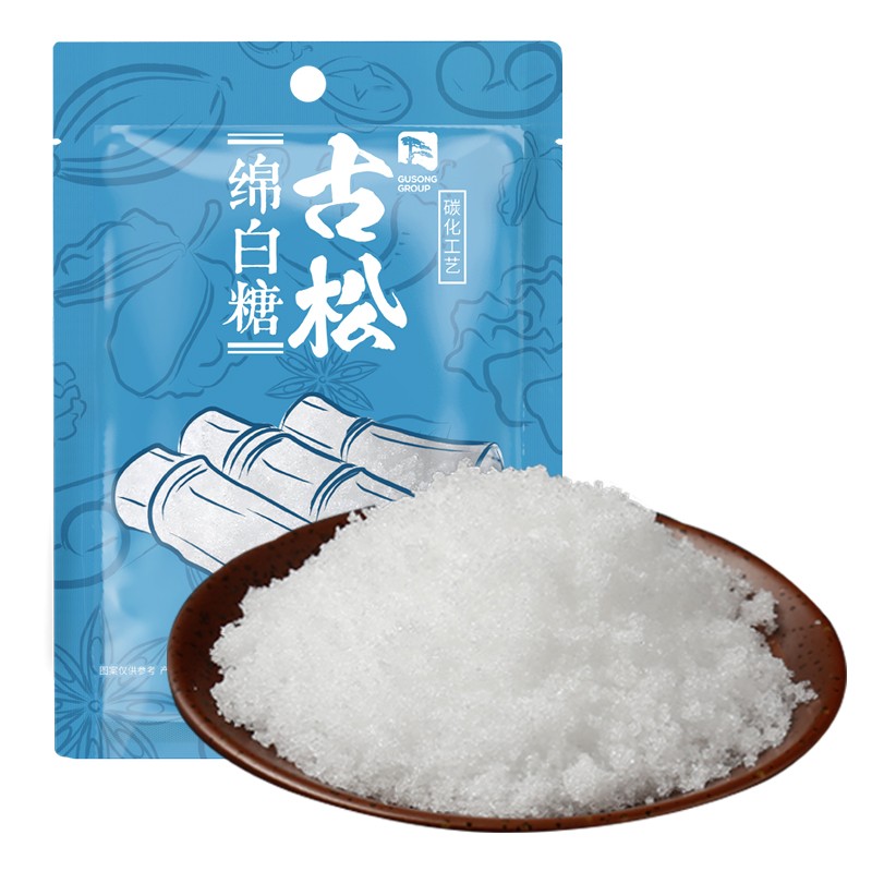 古松 白糖 绵白糖500g 冲调烘焙原料 二十年品牌图片