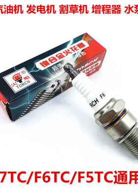 火炬火花塞168/170F/188发电机汽油机火花塞F7TC/F6TC/F5TC/AX100