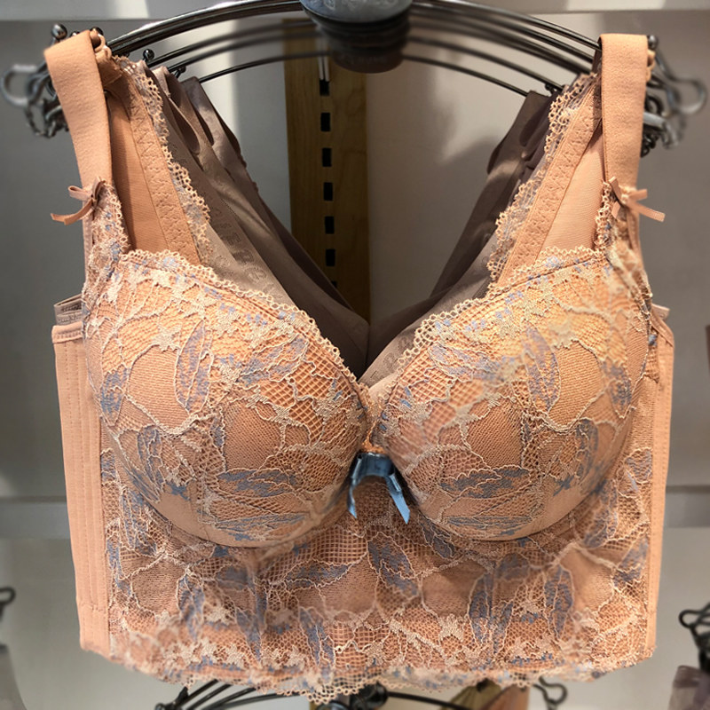 简趣旗舰店内衣女小胸加厚精油美胸聚拢收副乳皇后调整型文胸胸罩