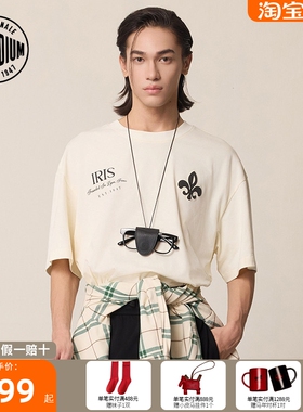 PALLADIUM帕拉丁简约宽松日常休闲运动男女款圆领短袖T恤1011280