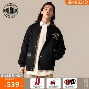 【拳王阿里联名】PALLADIUM帕拉丁复古运动绣花标男女棒球服外套