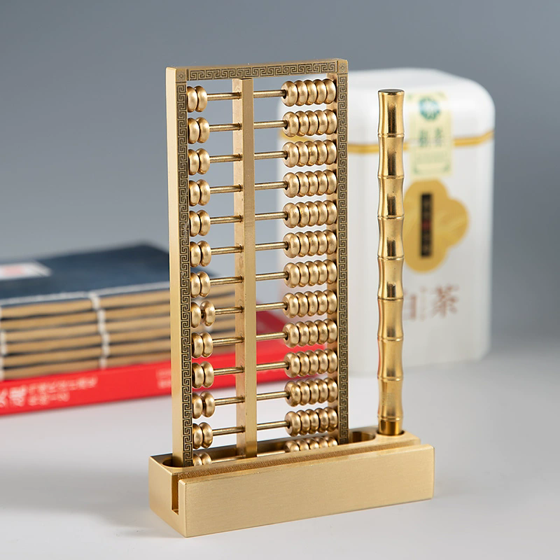 摆件客厅如意算盘铜之美