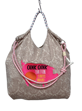 ball chian中号秋冬新款大容量托特包日系小众设计单肩包通勤包