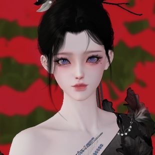 一梦江湖4.0成女捏脸心意原创捏脸安萱温柔可爱