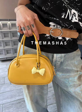 MSHA THE MASHA 5 2025新款时尚百搭单肩斜挎包女高级感手提包包