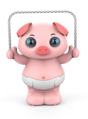 Cute Electric Pet Toys Music Light Skipping Dance Claping Ha