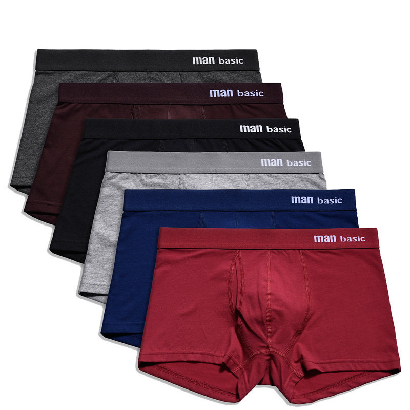 sexy 男士棉四角内裤 Underwear Men Cotton Boxers Shorts Under图片