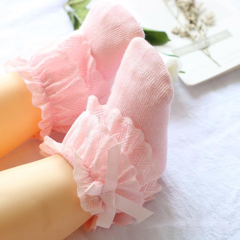 Spring New Baby Socks Cute Newborn Baby Girl Socks Cotton