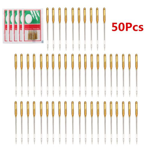 50pcs Household Sewing Machine Needles  Singer Janome Juki跨