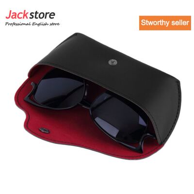 durable pu leather glasses case sunglasses eyeglasses storag