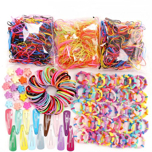 Headdress Set Hairpin Rubber Band Set girl Hair Accessories