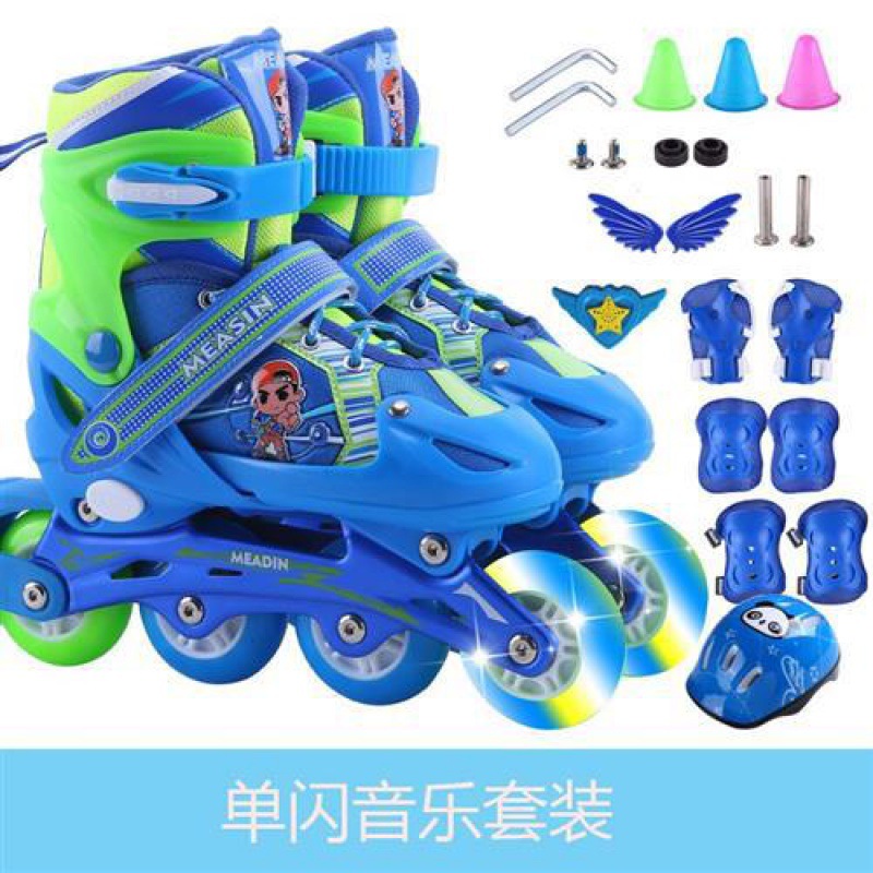 Skates children suit roller skates skating跨境代发1