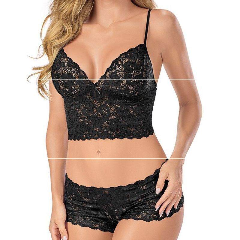 Women Sexy Lingerie Set Bra Brief Underwear Plus Size Pantie