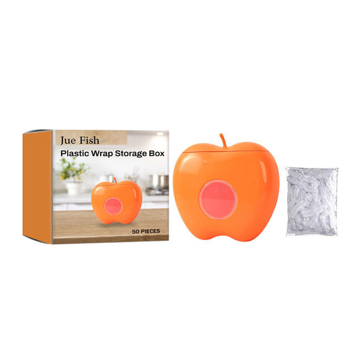 Plastic wrap storage box wall-mounted large