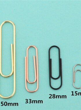 High Quality Red  Notebook Bookmark binder Paperclips跨境专