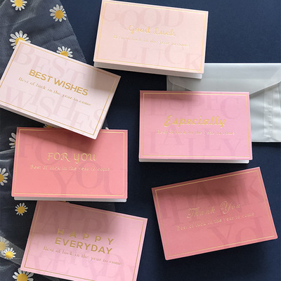 thankyou卡 all farewell card卡片 good luck  for you cards