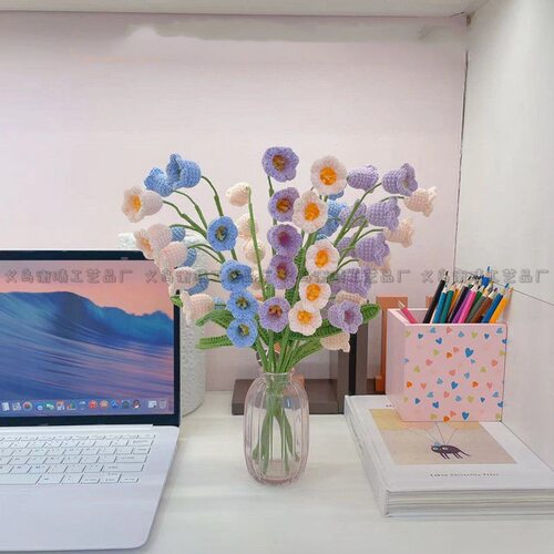 Hand-woven lily of the valley simulation flower compilation